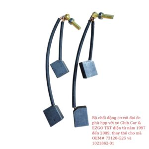 Bộ chổi động cơ với đai ốc 1021862-01