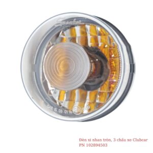 Đèn xi nhan tròn 3 chấu xe Club Car PN 102894503
