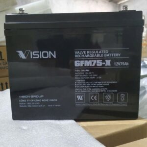 Ắc quy Viễn thông Vision 12V, 75Ah 6FM75-X
