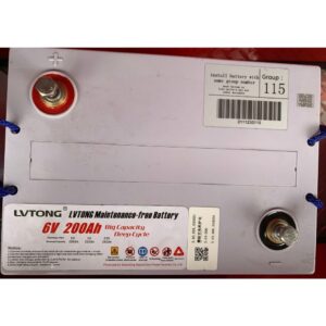 Ắc quy xe điện du lịch LVTong 6V 200Ah