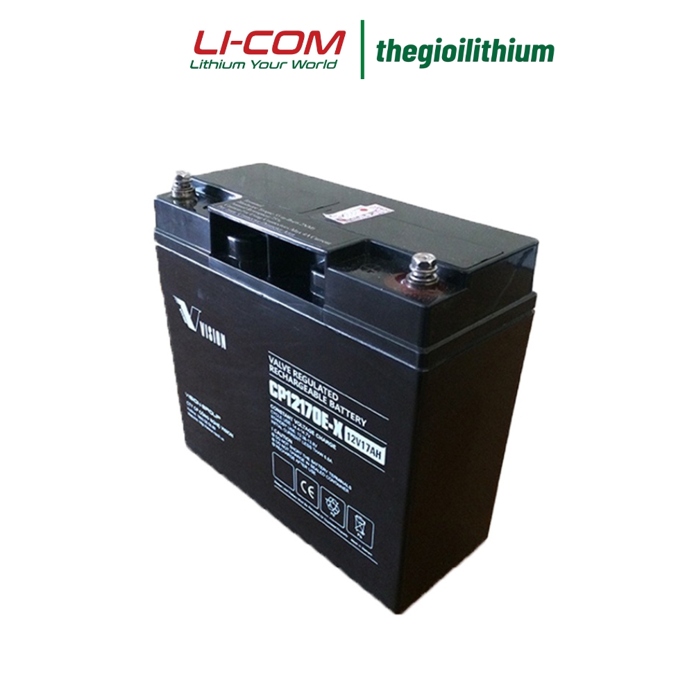 Ắc quy UPS Vision 12V, 17Ah CP12170E-X 4 Ắc quy UPS Vision 12V, 17Ah CP12170E-X - Ảnh 4