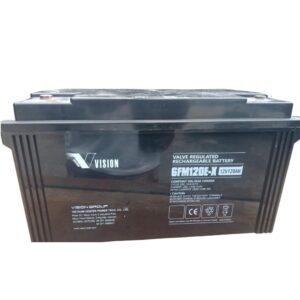 Ắc quy viễn thông UPS khô kín khí Vision 12V, 120Ah 6FM120E-X