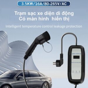 tram sac o to dien 16a 3.5 kw co man hinh 1