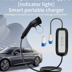 Sạc ô tô điện EV di động AC 32A 7KW Đèn báo GEV103