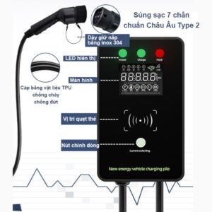 tram sac o to dien 7 kw treo tuong quet the chinh dong 3