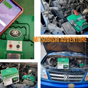 ac quy lithium o to mitsubishi adventure