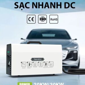 Sạc ô tô điện di động DC nhanh 20/30kw 3 pha