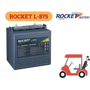 ac quy xe dien rocket l875 8v 170ah