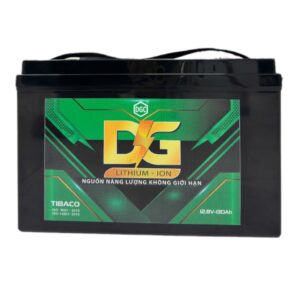 Pin lithium 12V 130Ah DGLI-121300 cho xe điện và lưu trữ solar